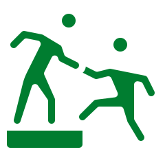Step 3 icon: 24/7 disability support begins after the NDIS referral is accepted